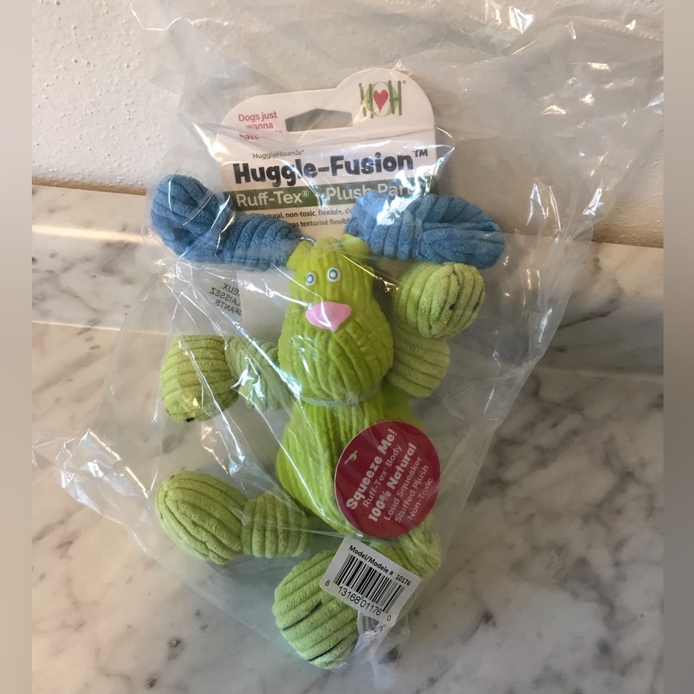Hugglehound Bugsy Bunny Fusion Tuff Tex Dog Toy